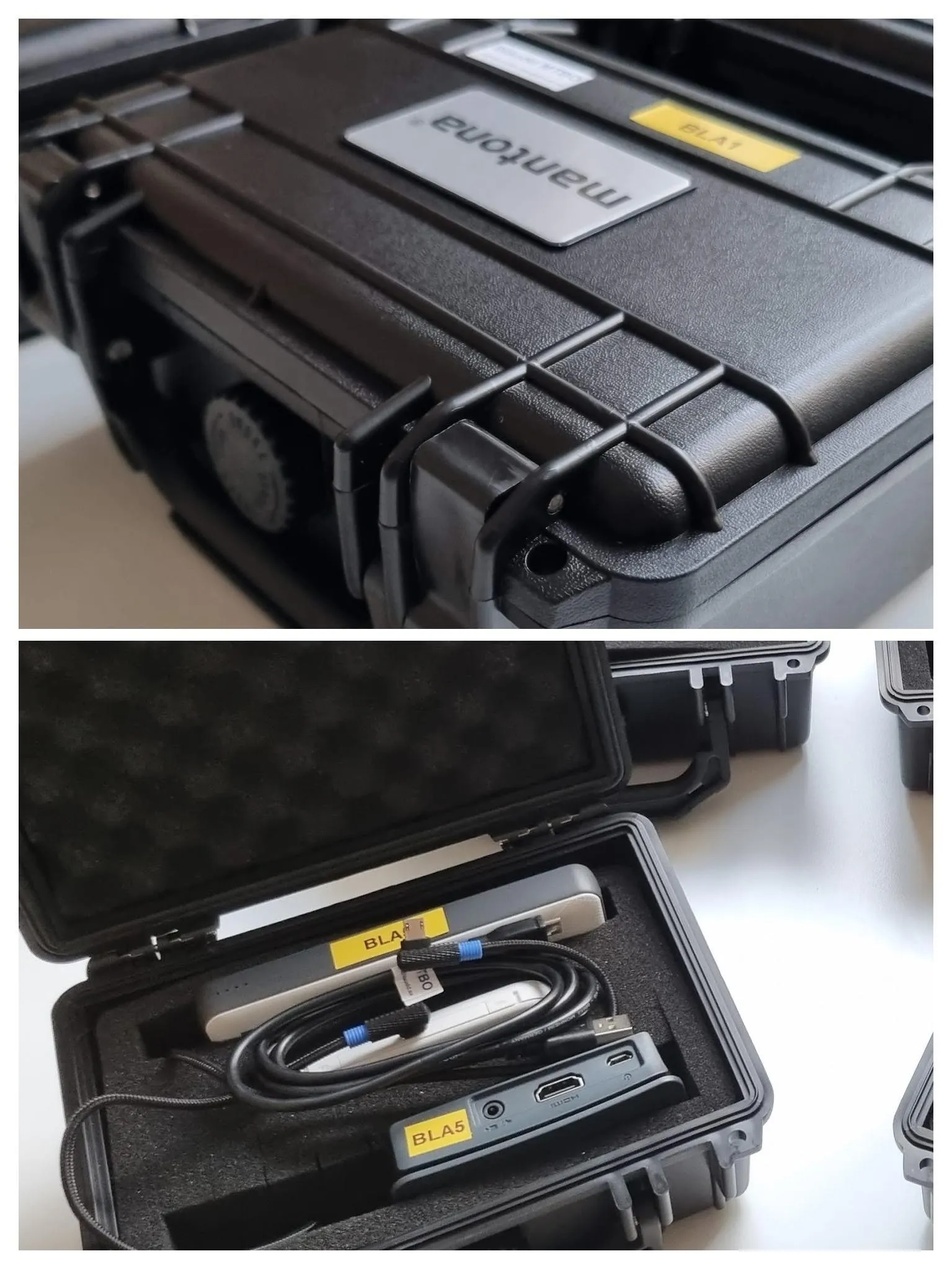 ROC-låda med innehåll